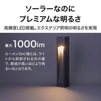 タカショー ソーラーポールライト CUBE LGS-EL01 1個（直送品）