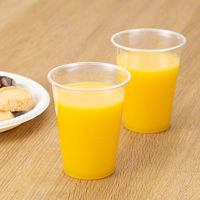 リサイクルPETカップ 9オンス 1袋（25個入）（わけあり品）