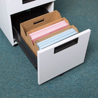 アスクル　ボックスファイル　A4ヨコ　ダンボール製　10冊 オリジナル（わけあり品）