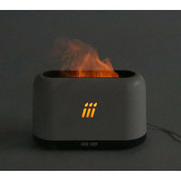 ファミリー・ライフ ファイヤー加湿器 ACアダプター付き ホワイト a3344810 1個（直送品）