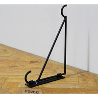 ポッシュリビング スウィングフック ブラック W2.5×D20.4×H13.8cm アイアン 63979 1個（直送品）