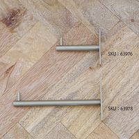 ポッシュリビング フックS アンティークゴールド W1.8×D6.2×H5cm アイアン 63976 1セット(2個)（直送品）