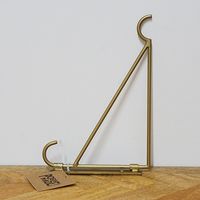 ポッシュリビング スウィングフック アンティークゴールド W2.5×D20.4×H13.8cm アイアン 63980 1個（直送品）