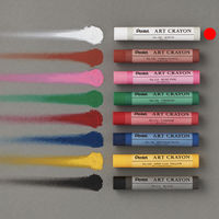 ぺんてる アートクレヨン ホワイト PTACT100 1個