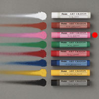 ぺんてる アートクレヨン ローズピンク PTACT115 1個