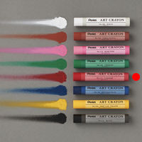 ぺんてる アートクレヨン カーマイン PTACT113 1個