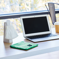 【アウトレット】リヒトラブ マスク&ポーチ エメラルドグリーン A-7930-7 1個