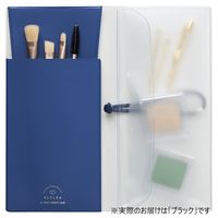 【アウトレット】リヒトラブ フラットペンケース ブラック A-7941-24 1個