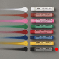 ぺんてる アートクレヨン ブラック PTACT131 1個