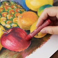 ぺんてる アートクレヨン カーマイン PTACT113 1セット(1個×10)