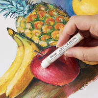 ぺんてる アートクレヨン ホワイト PTACT100 1セット(1個×10)