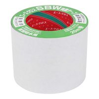 光洋化学 エースクロスSBW黒 100mm×20m 121039 1セット(2巻)（直送品）