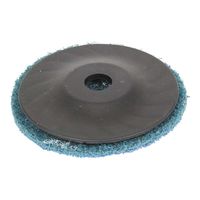 サンゴバン ノートン VORTEX 不織布ディスク 青 2枚 バックアップパッド1枚付 P400 338006 1セット(4組)（直送品）