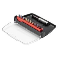 PB SWISS TOOLS ピービースイスツールズ 10本組 ショートタイプ ドライバービット ケース付 C6.701BC 1セット（直送品）