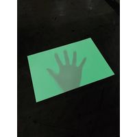 SIGNET シグネット 蛍光カラーシールシート クリーム 210X297mm 99883 1枚（直送品）