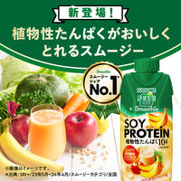カゴメ 野菜生活100 Smoothie（スムージー）SOY PROTEIN バナナmix 330ml 1箱（12本入）