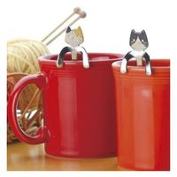 高桑金属 コーヒースプーン CAT はちわれネコ 4522466405091 1個（直送品）