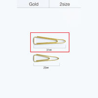 アックスコーポレーション Vゼムクリップ 大 31mm A-GEV31 1セット(10個)（直送品）