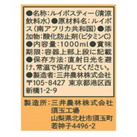三井農林 ホワイトノーブル ルイボスティー 無糖 1L 1セット（12本）