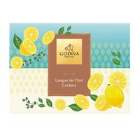 〈GODIVA〉瀬戸内レモンラングドシャクッキー アソートメント 30枚入 1箱 三越伊勢丹 手提げ袋付き 手土産 お中元
