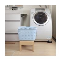 小原産業 プラスチック万能台 正方形 ベージュ 300mm×280mm×200mm ST-429 1個 63-7934-56（直送品）