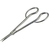 鶴巻刃物 オールステンレス さつき鋏 180mm 1個 63-5439-34（直送品）