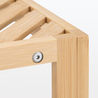 無印良品 竹材 コーナーラック1段 約幅26×奥行26×高さ21cm 良品計画