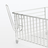 無印良品 ステンレス ボトルフック 水切りカゴ用 約幅3.5×奥行7×高さ13.5cm 1セット（1個×2） 良品計画