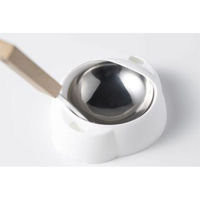 カクセー おたまスタンド ホワイト OS-01W 1個（直送品）