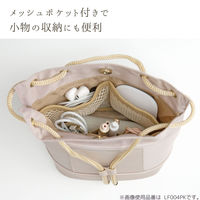 クツワ バケットストリングポーチ トープグレー LF004GY 1セット(2個)（直送品）