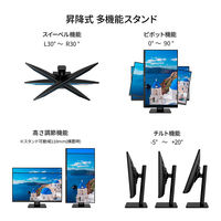 JAPANNEXT 23.8インチ液晶モニター 上下昇降機能/画面回転機能 JN-I238FR-HSP 1台