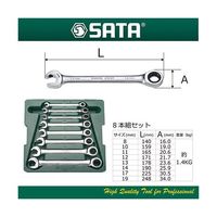 Apex Tool Group コンビネーションラチェットレンチ 8本セット RS-09079 1セット 63-4173-91（直送品）