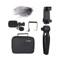COMICA スマートフォン用ショットガンマイクキット CVM-VM10-K2 1個 65-0279-37（直送品）