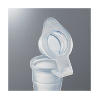 AGB PCR用シングルチューブ オプティカルフラットキャップ 0.1mL 1000本入 PCR-RT-1-C 1箱(1000本)（直送品）