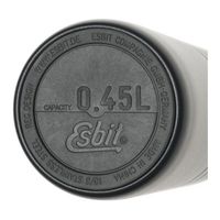 Esbit マジョリス サーモマグ 450mL 断熱蓋付 ブラック ESWM450TLBK 1個 65-2324-04（直送品）