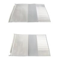 アイエスケー お薬手帳カバー 30枚 A10002 1袋(30枚) 65-8735-64（直送品）