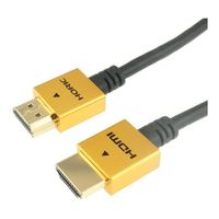 ホーリック HDMIケーブル 1.5m ゴールド HDM15-422GD 1本 65-1792-82（直送品）