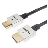 ホーリック HDMIケーブル 1m シルバー HDM10-491SV 1本 65-1793-14（直送品）