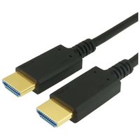 ホーリック 光ファイバー HDMIケーブル 10m ブラック HDM100-626BK 1本 65-1794-20（直送品）