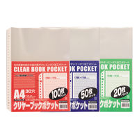 ビュートン クリヤーブックポケットA4ー100枚 CPS-A4-100 1セット(1パック×2)