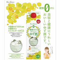 國盛 糖類ゼロのおいしいゆず酒 パック　1L 1セット（1本×6） 中埜酒造　リキュール