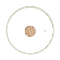 CAROTE（カローテ）ガラス蓋 20cm アイボリー 1個