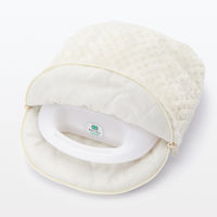 無印良品 あたたかファイバー鹿の子湯たんぽカバー 中 アイボリー 約29×23cm 良品計画