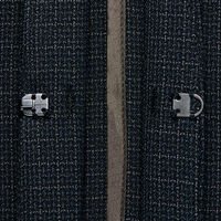 アイトス Pied's ノーカラージャケット ネイビー15号 46020-011-15 46020 1着（直送品）