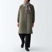 無印良品 ウール マフラー 35×180cm ダークモカブラウン 良品計画