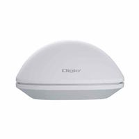 ナカバヤシ 無線静音 3ボタン BlueLEDマウス ホワイト MUS-RKT230W 1個