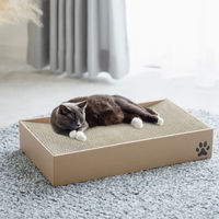 武田コーポレーション 爪とぎ ボックス型 シート2枚入 SHN-PBX4308 1箱(12個入)（直送品）