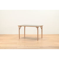 【軒先渡し】HIKARI ワークカフェダイニング ダイニングテーブル DLT-アリカ 120-Mテンバン GRY/ウッドレッグ 1台（直送品）