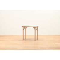 【軒先渡し】HIKARI ワークカフェダイニング ダイニングテーブル DLT-アリカ EX.-Mテンバン GRY/ウッドレッグ 1台（直送品）