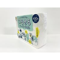 ペーパータオル 400組 アスハピ つるせるペーパータオル 1セット（1パック×20） アスト